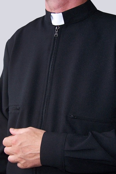 Bluza czarna B1 - tropik