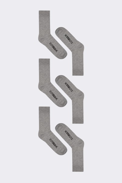 Skarpety bawełniane szare 2...
